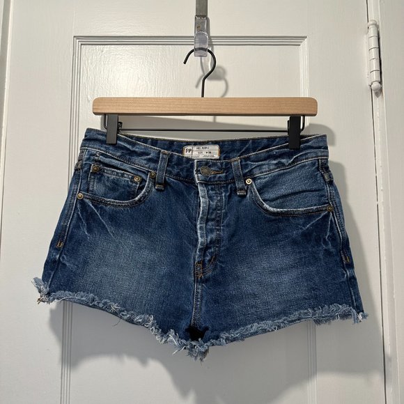 Free People Denim Shorts - Picture 3 of 3